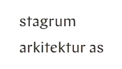 Stagrum Arkitektur AS