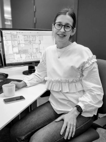 Trine Gammelsæter er ansatt hos Arkitektkontoret Nils Tveit AS